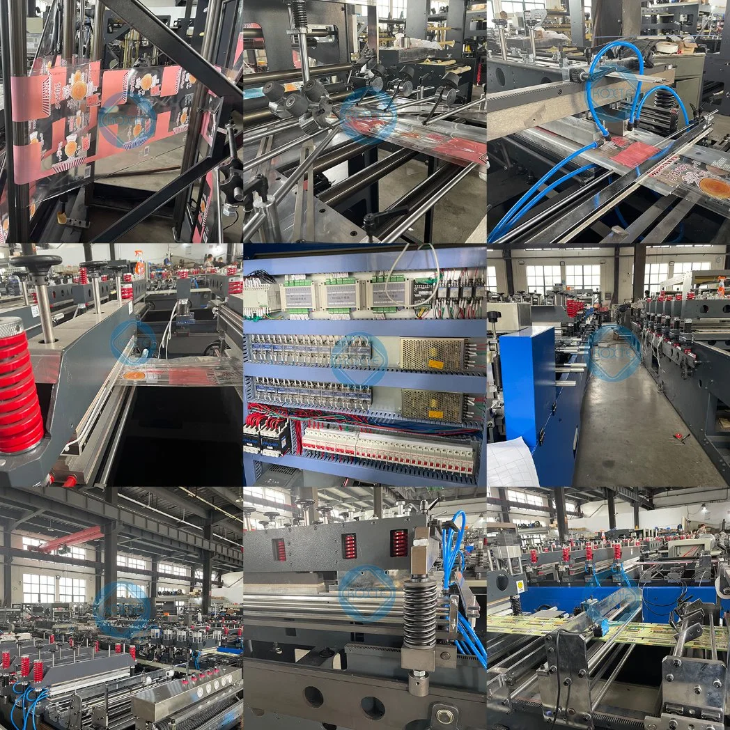 High-Speed Middle Sealing and Four-Side Sealing Plastic Bag Making Machine