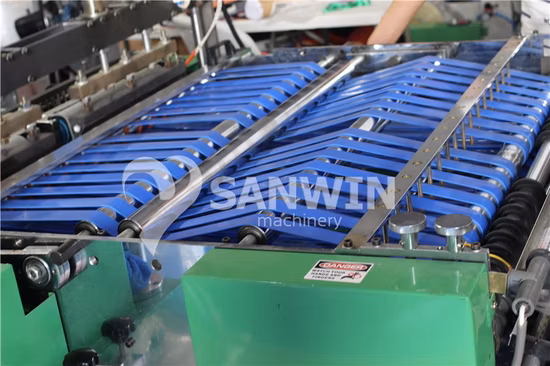 Biodegradable PP PE Plastic Bag Making Machine for Packaging Bag, Shopping, Patch, Flower, Chicken, Bread, Garbage T Shirt Bag Plastic Film Folding Machine